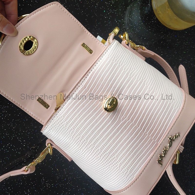2024 new fashion light luxury trend PU 100 hand bill of lading shoulder oblique span women's bag