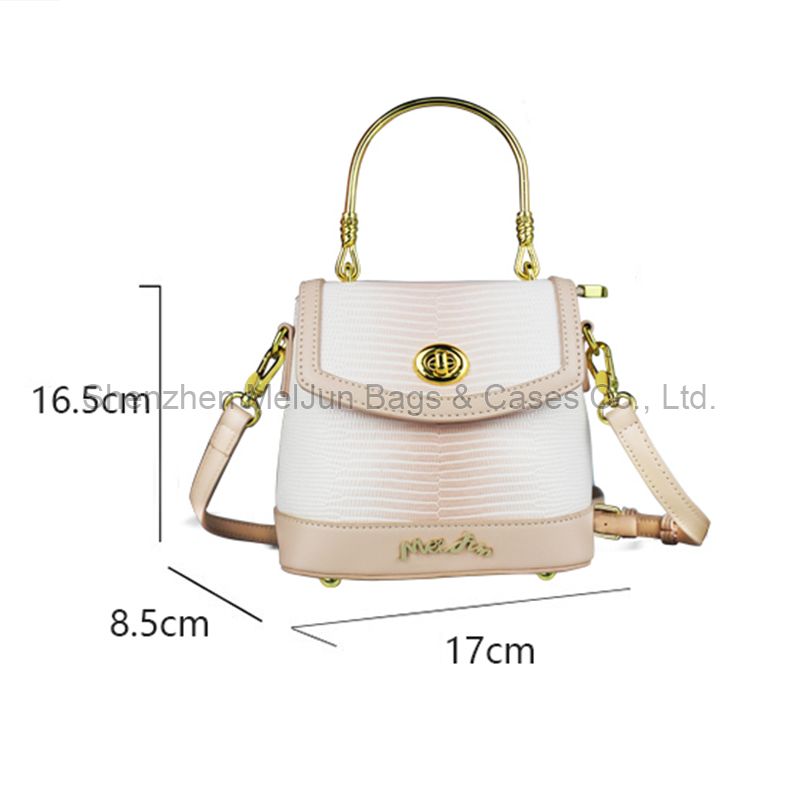 2024 new fashion light luxury trend PU 100 hand bill of lading shoulder oblique span women's bag