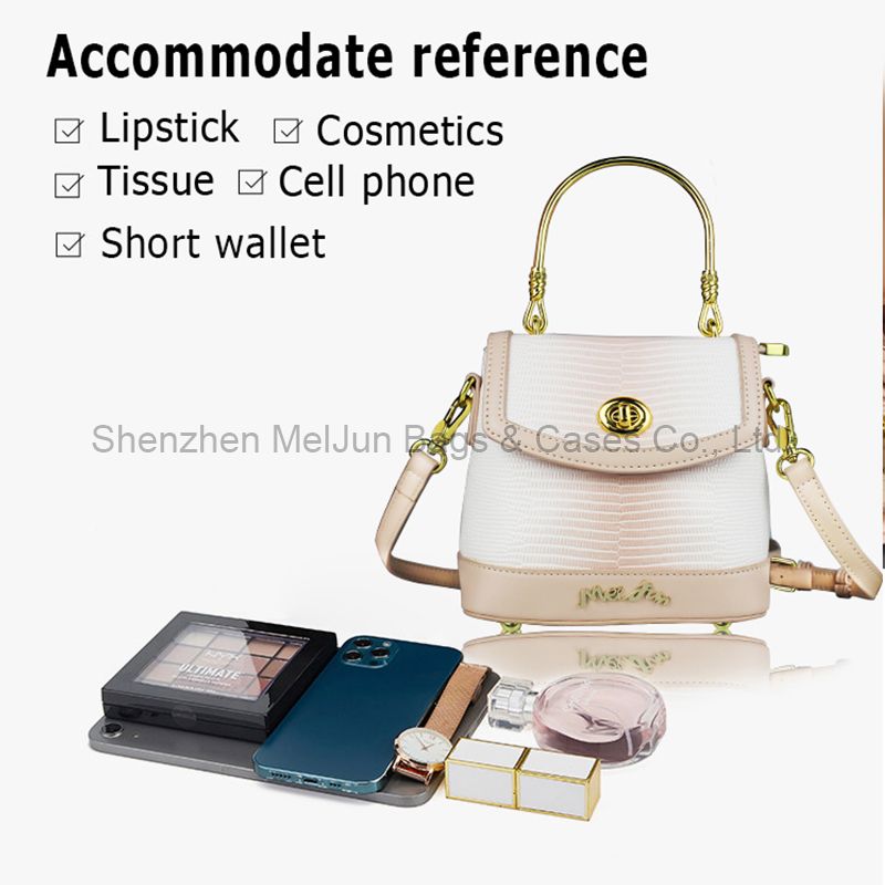 2024 new fashion light luxury trend PU 100 hand bill of lading shoulder oblique span women's bag