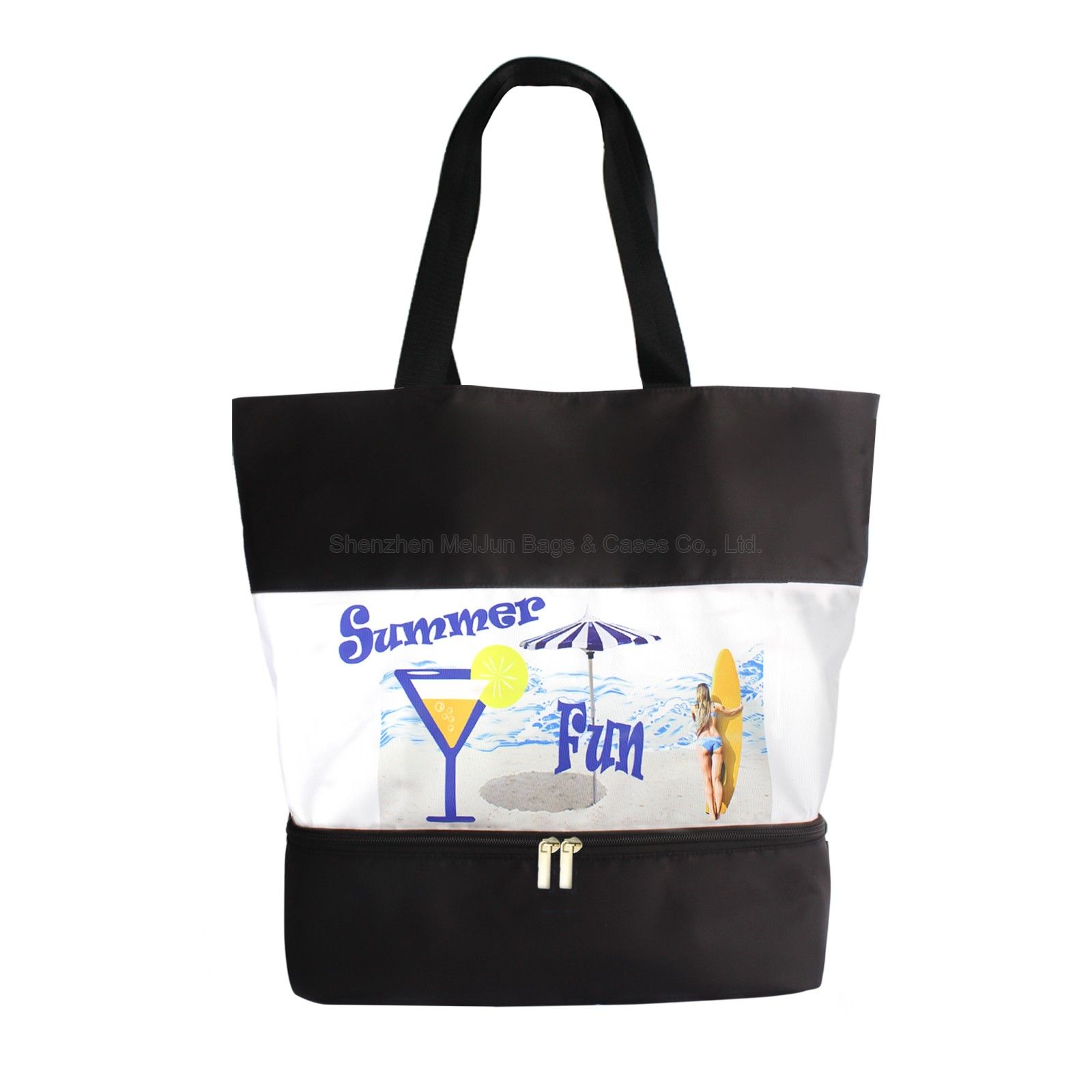 Summer Fine's new nylon waterproof beach bag Swimming bag Carry-on shopping bag