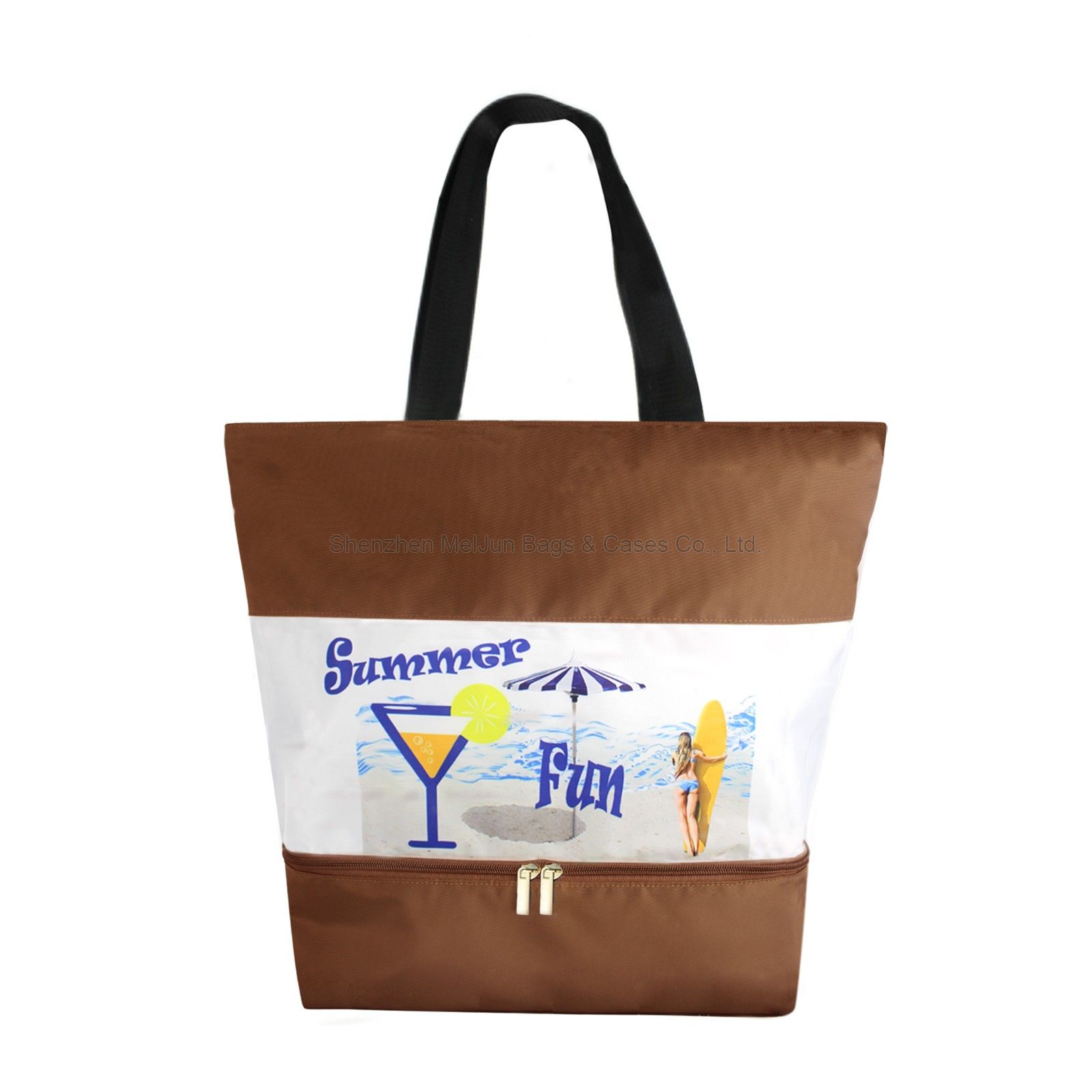 Summer Fine's new nylon waterproof beach bag Swimming bag Carry-on shopping bag