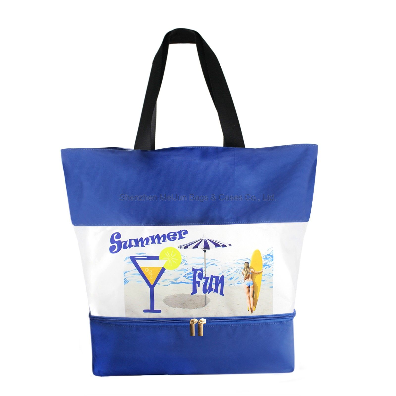 Summer Fine's new nylon waterproof beach bag Swimming bag Carry-on shopping bag