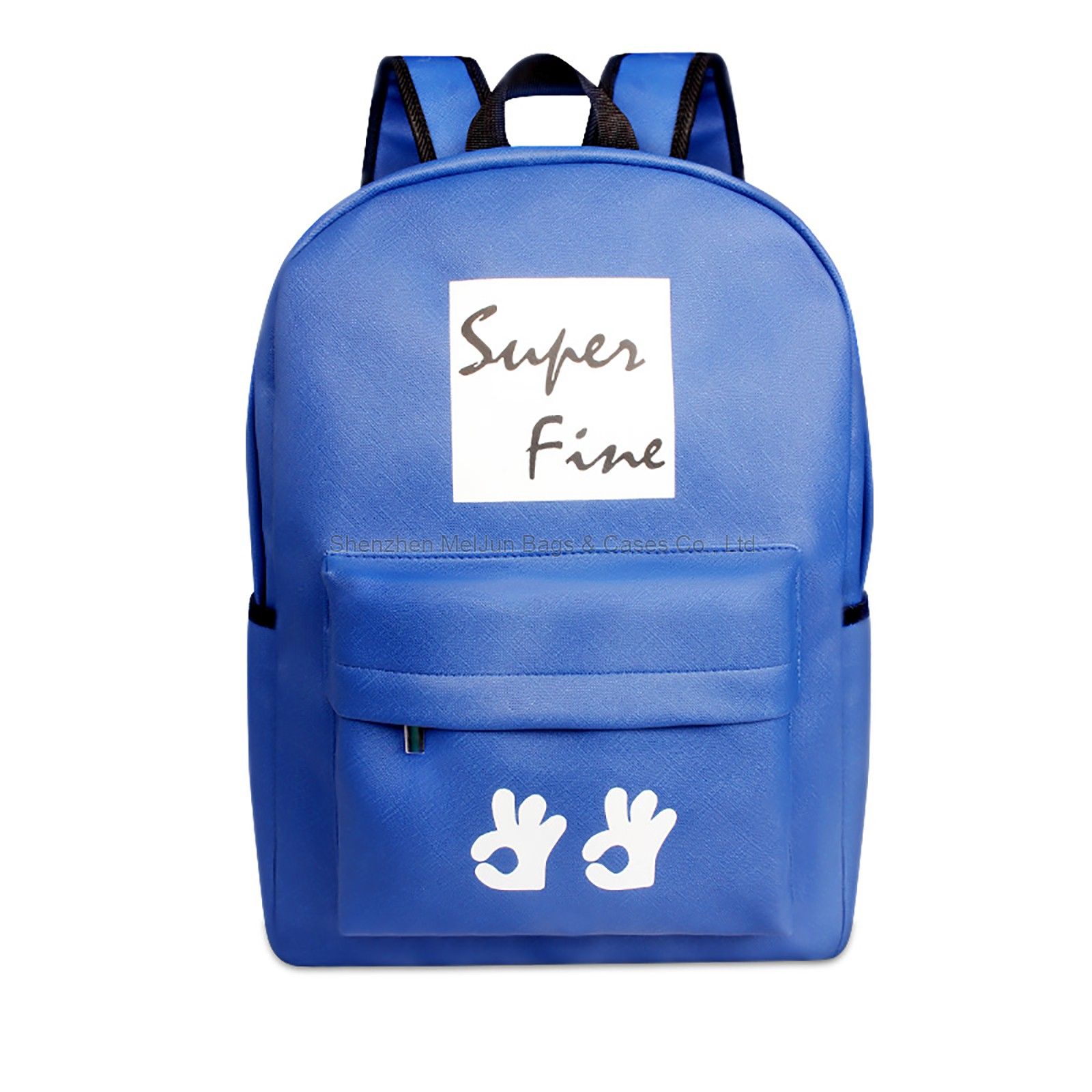 Super Fine Fashion Urban Portable waterproof PU Portable Casual Student Backpack