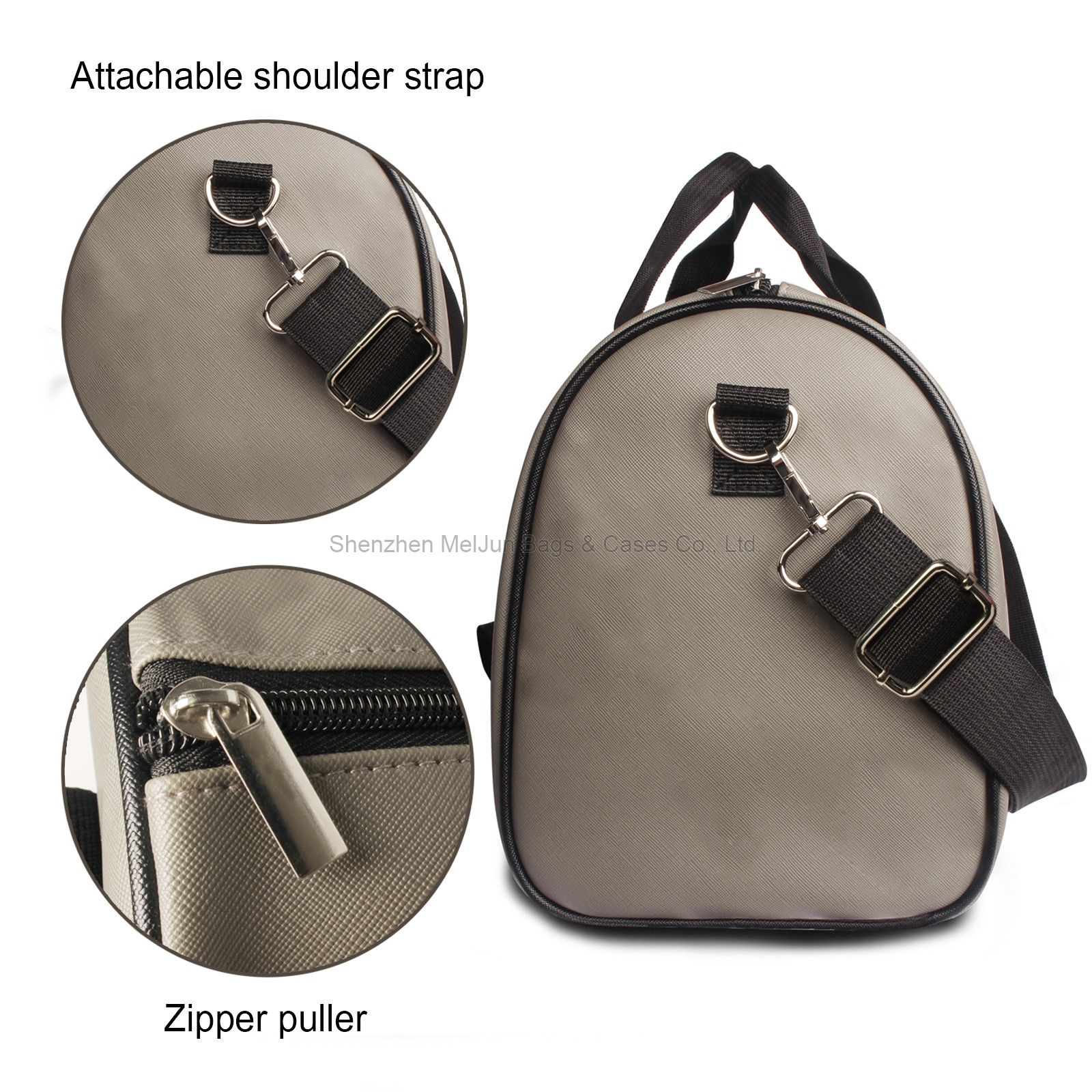 Super Fine Fashion Urban portable Crossbody waterproof PU Gym bag Sports bag