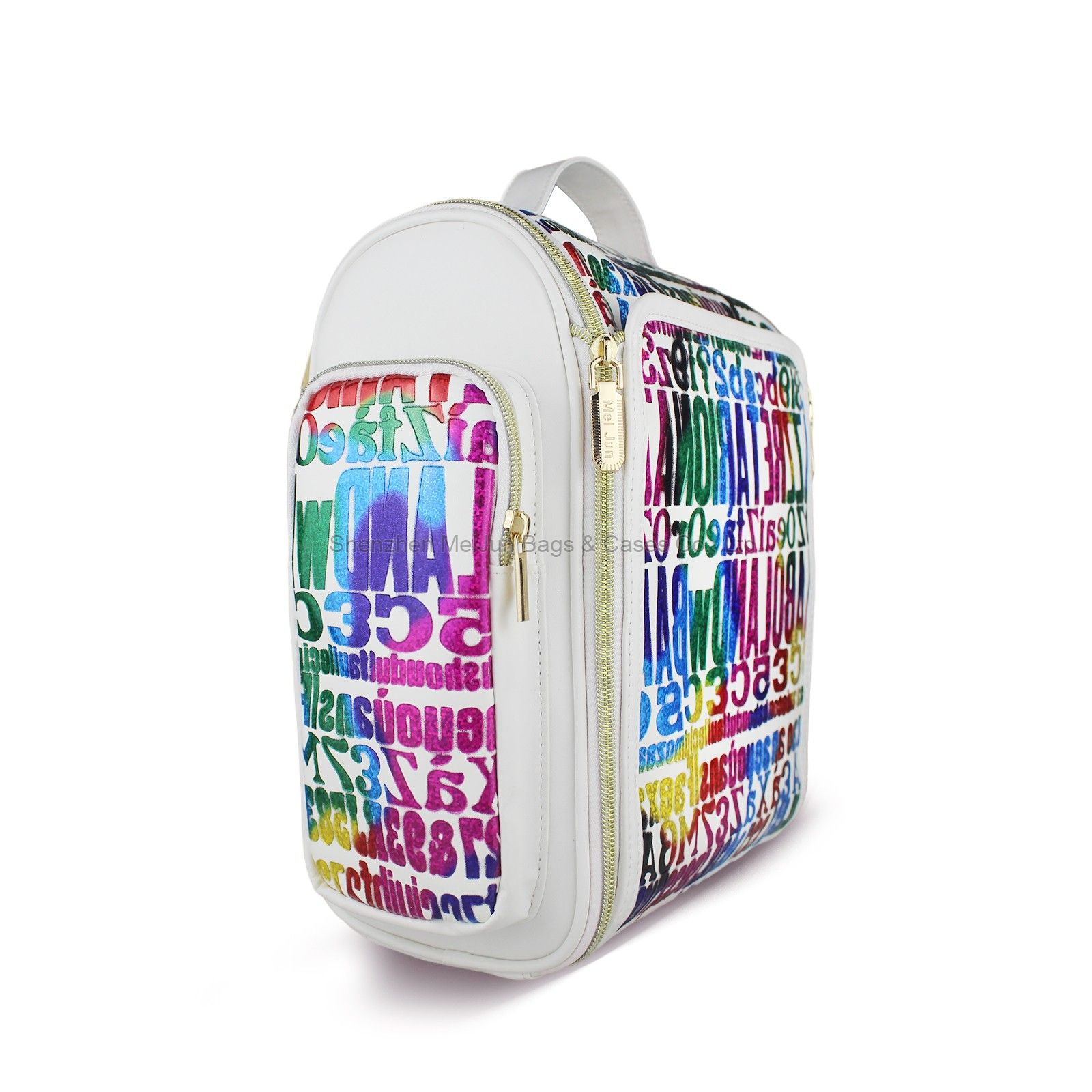 MEL JUN cosmetics storage bag Female travel makeup bag Large capacity PU portable makeup bag waterproof toiletry bag